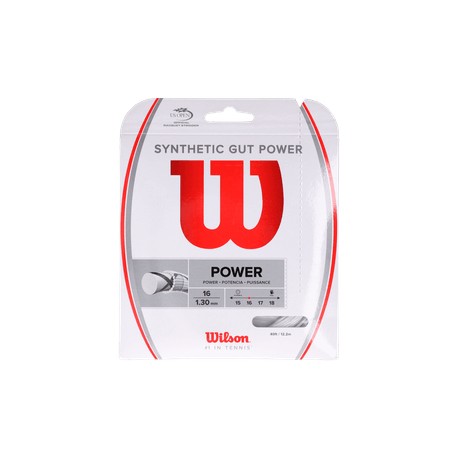 Cuerda Wilson Tennis Synthetic Gut Power