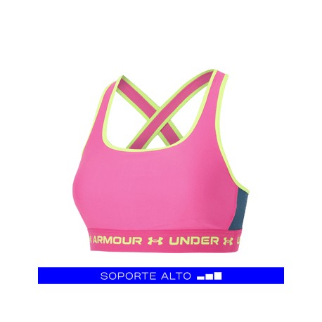 Sujetador Deportivo Under Armour Fitness Mid Crossback Mujer